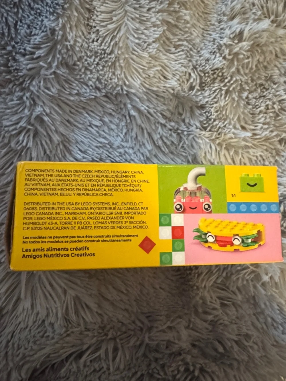 LEGO Classic Creative Food Friends Building Set 11039